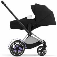 Cybex шасси c каркасом прогулочного блока e-Priam IV, цвет Chrome Black