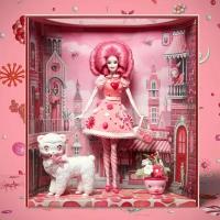 Кукла Barbie Pink Pop х Mark Ryden (Барби Пинк Поп от Марка Райдена)