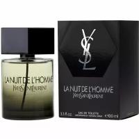 Yves Saint Laurent La Nuit De L'homme мужская туалетная вода, Франция, 100 мл