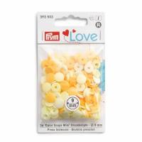 393503 Кнопки Prym Color Snaps Mini, 9 мм, 36 шт, Love Prym (желтый)