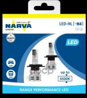 Лампа H4 Range Performance Led 6500K К-Кт 2 Шт Narva арт. 180323000