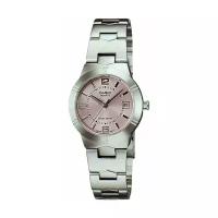 Наручные часы CASIO LTP-1241D-4A, серебряный, розовый