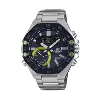 Наручные часы CASIO Edifice ECB-10DB-1A, черный, серебряный