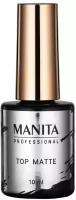 Manita Professional Матовый топ для гель-лака без липкого слоя / Matte, 10 мл