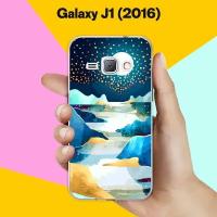 Силиконовый чехол на Samsung Galaxy J1 (2016) Пейзаж 13 / для Самсунг Галакси Джей 1 (2016)