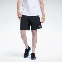 Шорты спортивные Reebok для мужчин, Размер:L, Цвет:черный, Модель:WOR WOVEN SHORT