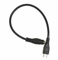 Переходник с DC 5.5*2.1-F на Micro USB-M, длина - 20см