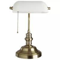 Лампа офисная Arte Lamp Banker A2493LT-1AB, E27, 60 Вт