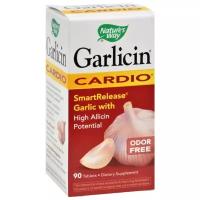 Nature's Way Garlicin Cardio Экстракт чеснока без запаха кш/раств. таб. №90