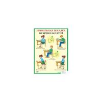 АйрПресс/Плакат//Правильная посадка во время занятий. А2/