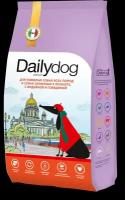 Корм сухой Dailydog casual для пожилых собак всех пород и собак склонных к полноте с индейкой и говядиной 12кг