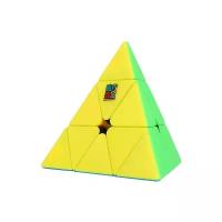Головоломка скоростная пирамидка Moyu Cubing Classroom (MoFangJiaoShi) без наклеек color