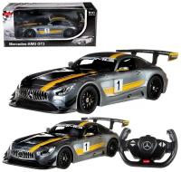 Машина р у 1:14 Mercedes AMG GT3, цвет серый 2.4G 74100G