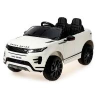 Электромобиль Range Rover Evoque, кожаное сиденье, EVA колеса, цвет белый