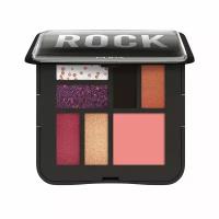 PUPA Палетка для макияжа лица и век MAKE-UP PALLETE S ROCK 3D