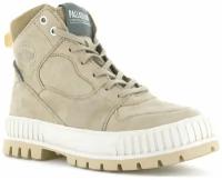 Ботинки женские Palladium Pallashock Hi SNK 98357-223 кожаные бежевые (37.5)