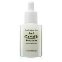 Etude One Day One Drop Real Centella Ampoule ампульная сыворотка для лица с экстрактом центеллы