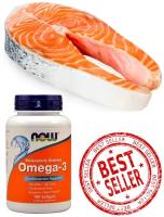 Now Foods OMEGA-3 1000 мг 100 капсул