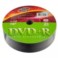 Диск VS DVD+R 4,7 GB 16x Shrink/25