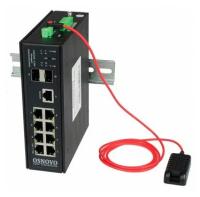 Коммутатор Osnovo SW-80802/I(Port 90W, 300W) 8G 2SFP 8PoE 200W управляемый