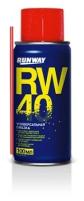 Смазка универсальная RW-40 (аналог WD-40) 100 мл, аэрозоль с трубочкой, RUNWAY, RW6094