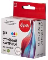 Sakura Printing Струйный картридж Sakura C2P11AE (№651 Tri-colour) для HP, триколор, 11 мл