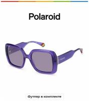 Солнцезащитные очки Polaroid Polaroid PLD 6168/S B3V KL PLD 6168/S B3V KL, фиолетовый