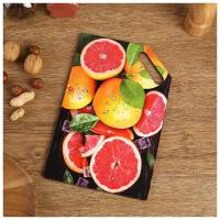 Доска разделочная "Сочный грейпфрут" 27х18 см