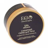 ECO LABORATORIE, ARGANA SPA, Скраб для тела сахарный, Гладкость и эластичность, 200 г