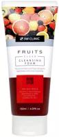 Пенка для умывания с экстрактами фруктов 3W Clinic Fruits Clear Cleansing Foam 180ml