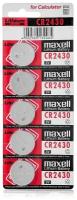 Батарейка Maxell CR2430 BL5 Lithium