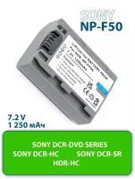 Аккумулятор NP-FP50 для видеокамеры Sony DCR-DVD, 1250 mAh