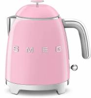 Мини чайник электрический 0,8л.1400Вт."Smeg" розовый