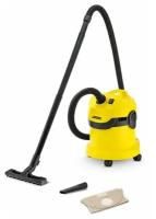 Пылесос строительный электрический Karcher WD 2 (1.629-783.0) 1000 Вт 12 л