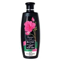 Гель-шампунь для мужчин Rose OF Bulgaria for men 2в1, 330 мл