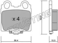 TRUSTING 7740 К-т дисков. тормоз. колодок