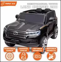 Электромобиль Toyota Land Cruiser 200 (Черный Глянец)