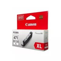 Картридж Canon CLI-471GY XL (0350C001), 290 стр, серый