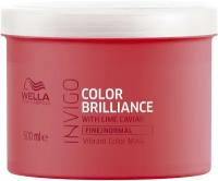 Wella Professionals Invigo Color Brilliance Маска для окрашенных нормальных и тонких волос 500 мл