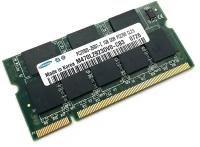 Оперативная память DDR 1Gb 333 Mhz Samsung M470L2923DV0-CB3 So-Dimm для ноутбука