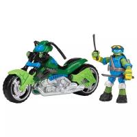 Игровой набор Playmates TOYS TMNT Mutations Мотоцикл-квадрокоптер с фигуркой Лео 94262