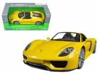 WELLY ITEM NO.24055W Модель автомобиля PORSCHE 918 Spyder металлическая (1:24) WELLY