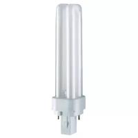 Лампа люминесцентная OSRAM, Dulux D 13 W/840 G24d, T11, 13Вт, 4000К