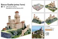 Сборная модель из керамики Aedes Ars (Испания), башня Guaita, 500х250х290, 3950 деталей, сложность 8/10