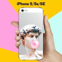 Силиконовый чехол Давид на Apple iPhone 5/5s/SE