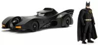 Набор Jada Toys Машинка с Фигуркой Batmobile 2.75" 1:24 1989 Batmobile W/Batman Figure 98224 98260