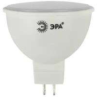 Лампа светодиодная ЭРА, LED smd MR16-6w-827-GU5.3 GU5.3, MR16, 6Вт, 2700К