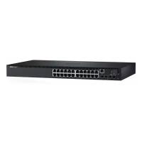 Dell Networking N1524,24x 1GbE + 4x10GbE SFP+,fixed ports, Stacking, Lifetime Limited Hardware Warranty