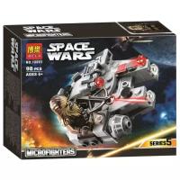 Конструктор Lari (Bela) Space Wars 10893 Микрофайтер Сокол Тысячелетия