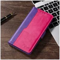 Чехол-книжка MyPads Cassa Della Borsa для Samsung Galaxy S7 G930 / G9300 5.1 из импортной эко-кожи с отделением для банковских карт и визиток креат